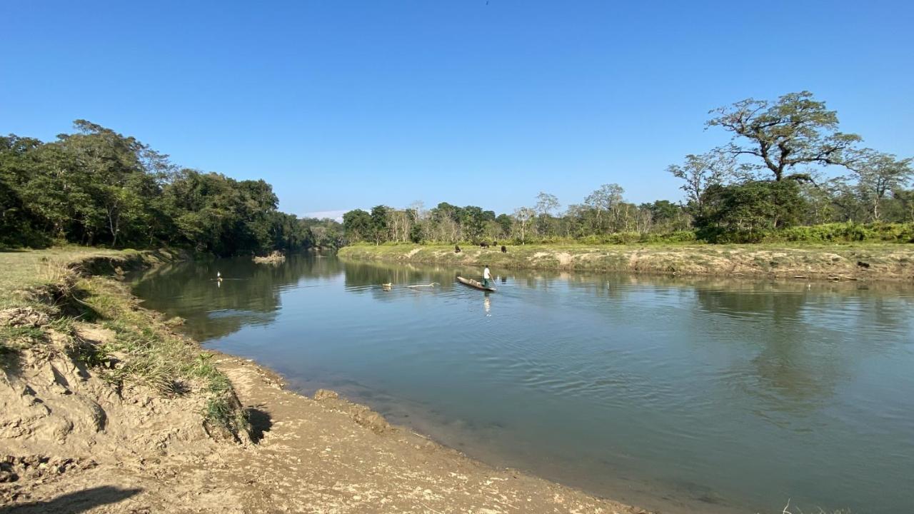 Hotel Sauraha Gaida House Chitwan Buitenkant foto