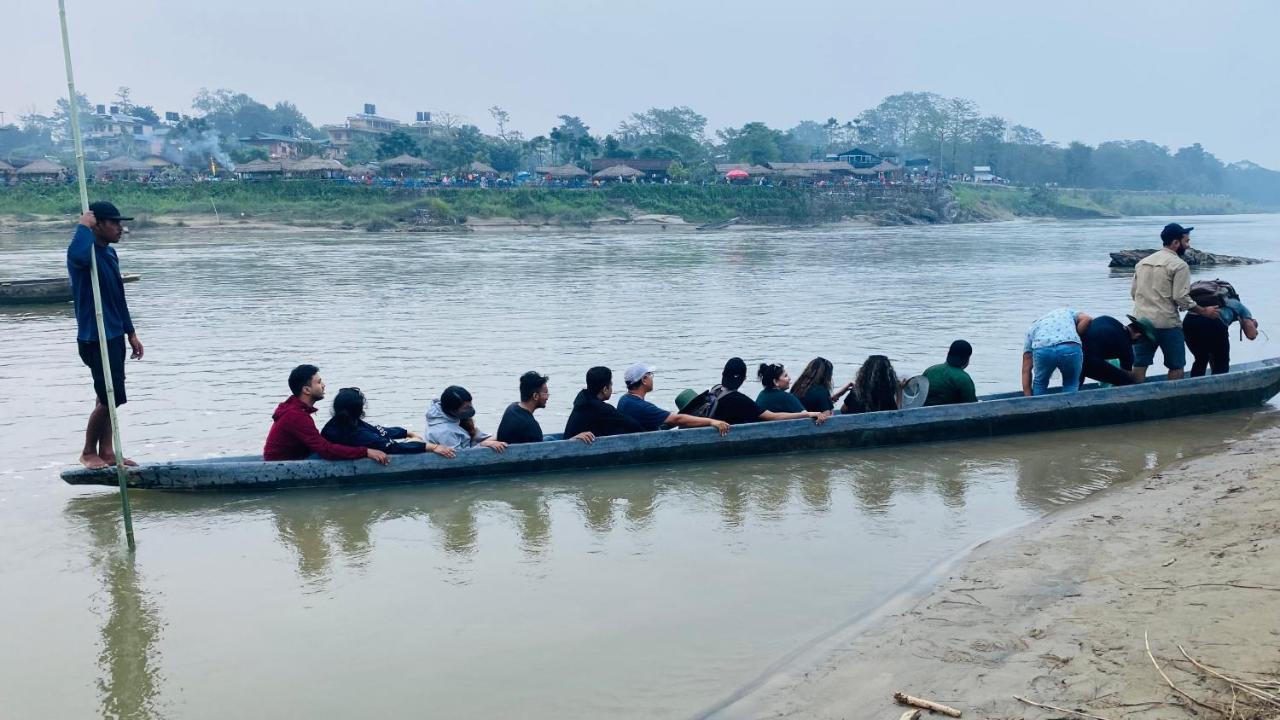 Hotel Sauraha Gaida House Chitwan Buitenkant foto