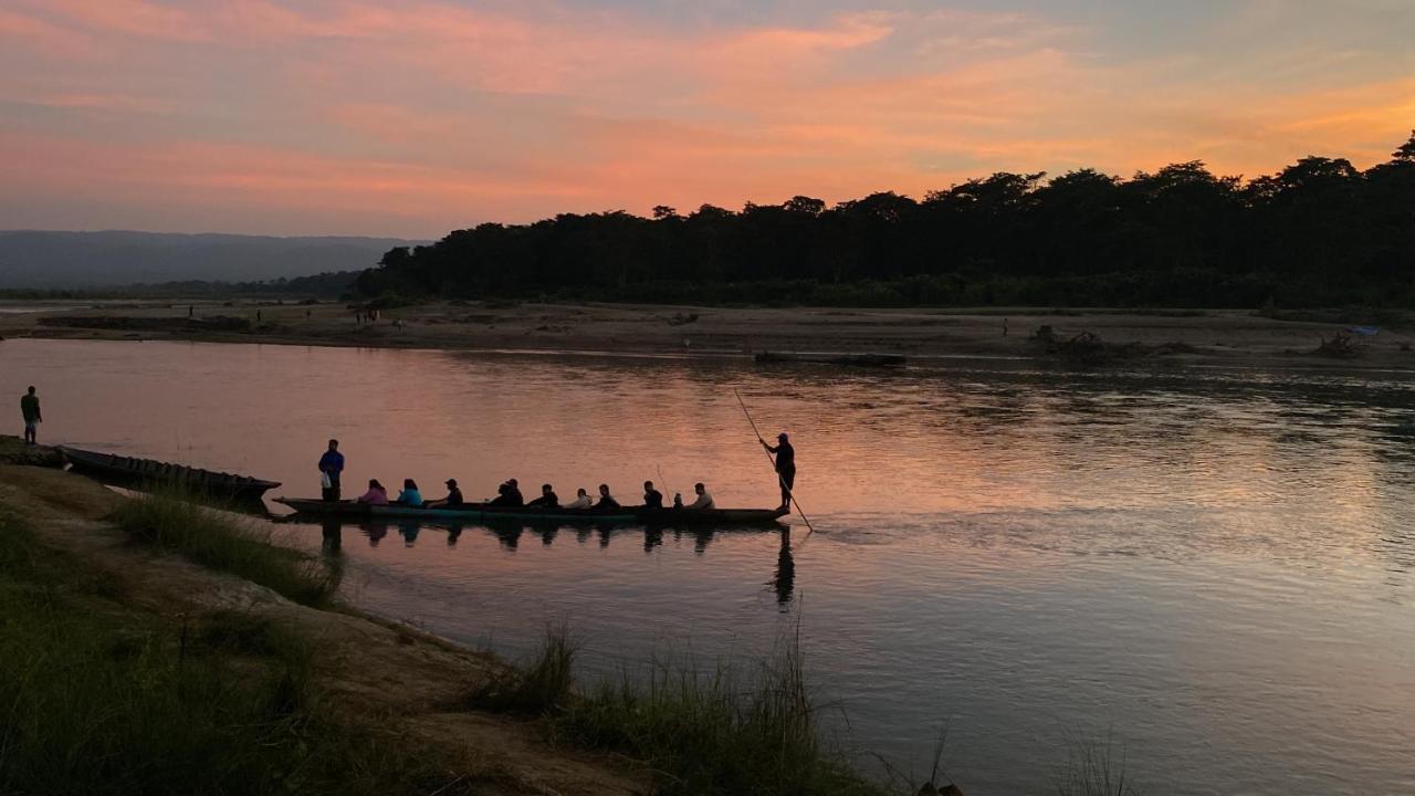 Hotel Sauraha Gaida House Chitwan Buitenkant foto