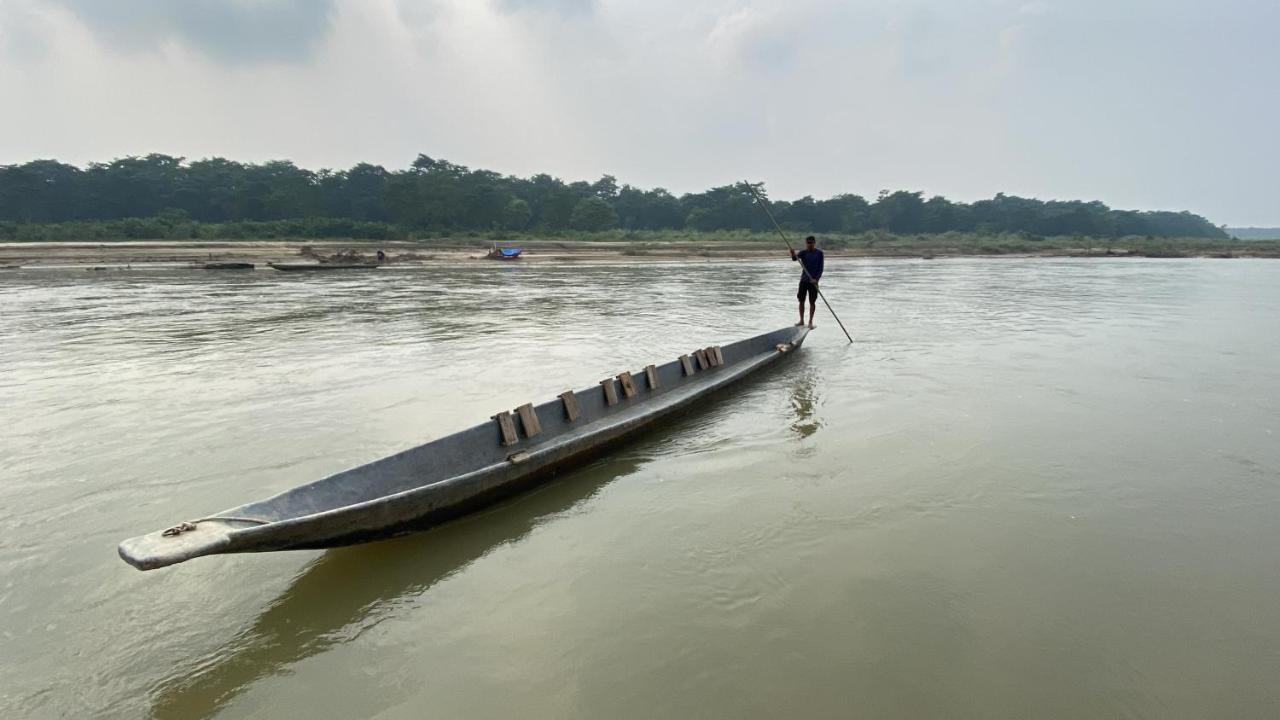 Hotel Sauraha Gaida House Chitwan Buitenkant foto